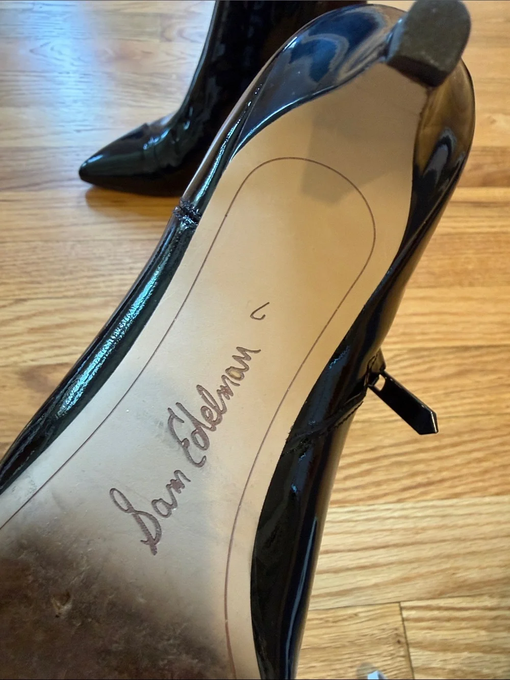Sam Edelman shiny black